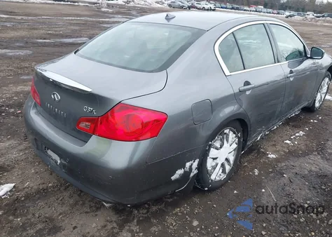 2010 Infiniti G37X z USA, uszkodzony, nr VIN JN1CV6AR7AM456685